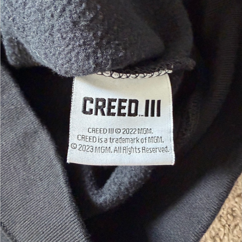 Creed III Shoe Palace Hoodie XL Black Boxing Graphic - Picture 8 of 12